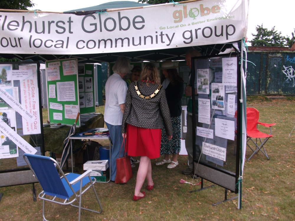 our stall at the fete